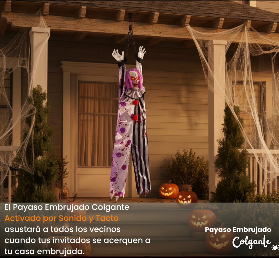 Payaso Fantasma Colgante