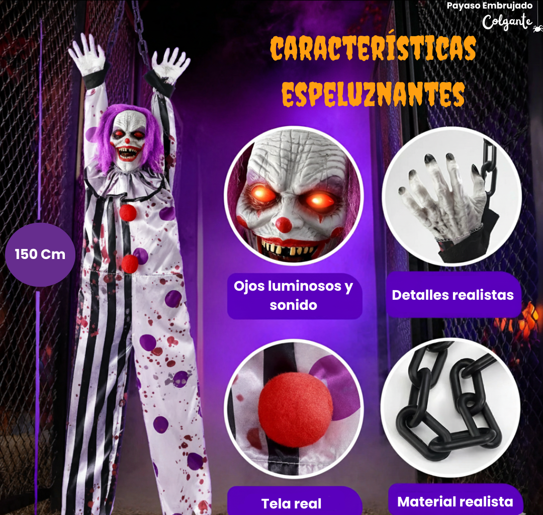 Payaso Fantasma Colgante