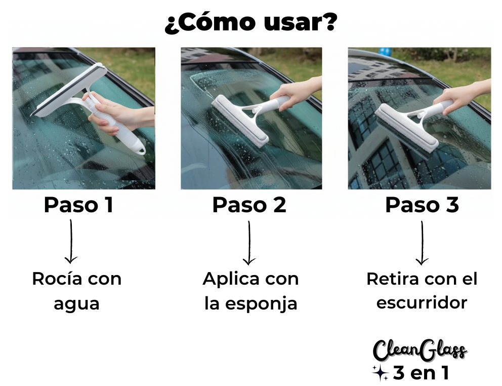 CleanGlass 3 en 1