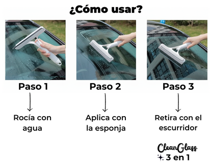 CleanGlass 3 en 1