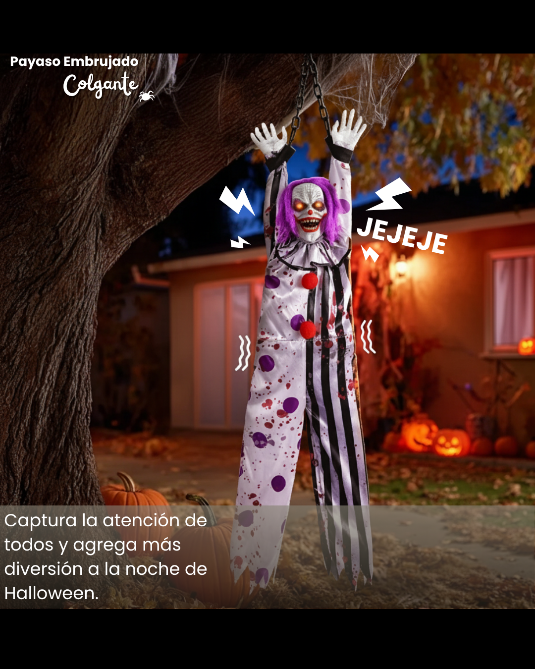 Payaso Fantasma Colgante