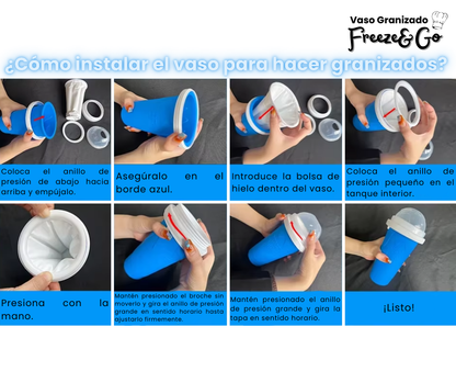 Vaso Granizado Freeze&Go