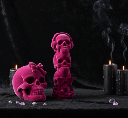 Dúo Calaveras Rosa