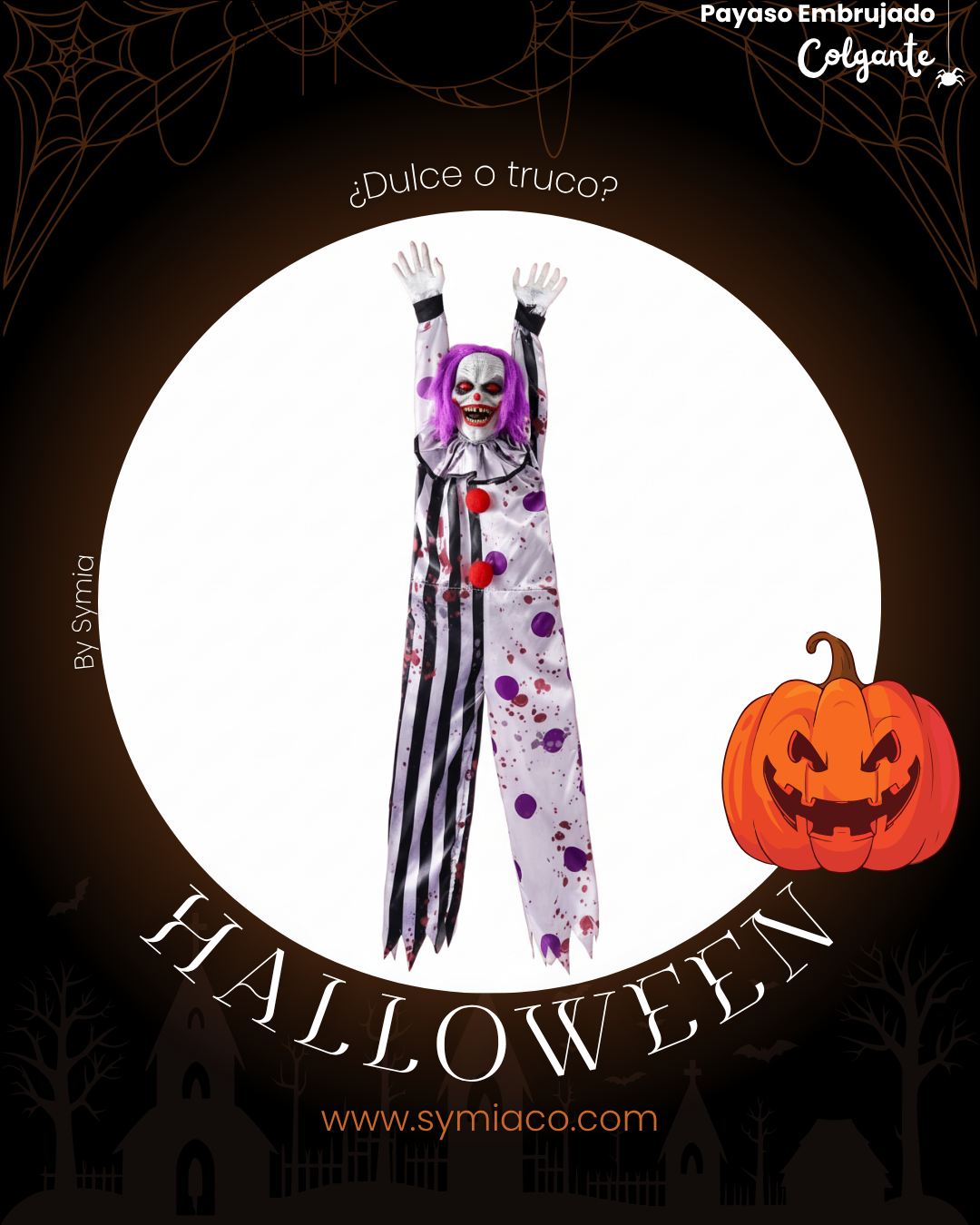 Payaso Fantasma Colgante