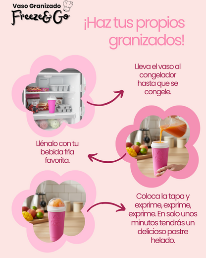 Vaso Granizado Freeze&Go