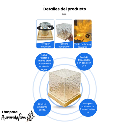 Lámpara AuraWave
