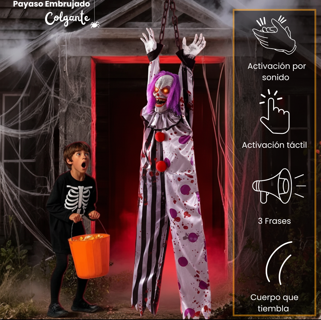 Payaso Fantasma Colgante