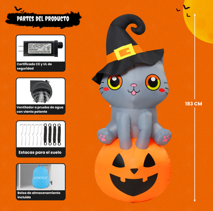 Gato Embrujado Luminoso