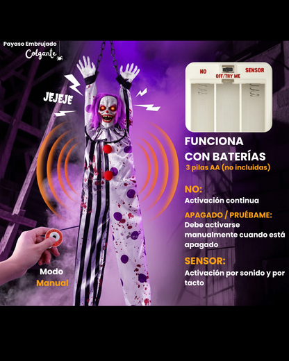 Payaso Fantasma Colgante