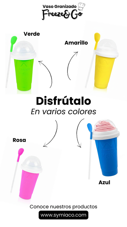 Vaso Granizado Freeze&Go